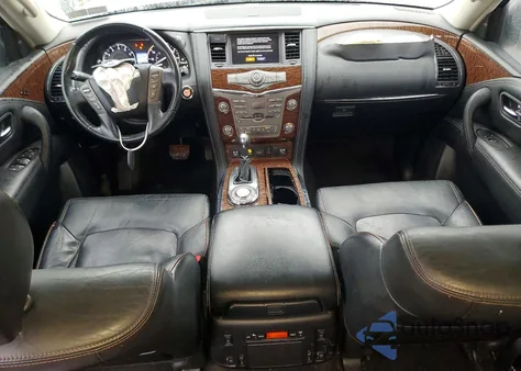 2019 Nissan Armada Platinum из США, поврежденный, VIN JN8AY2ND2K9090274